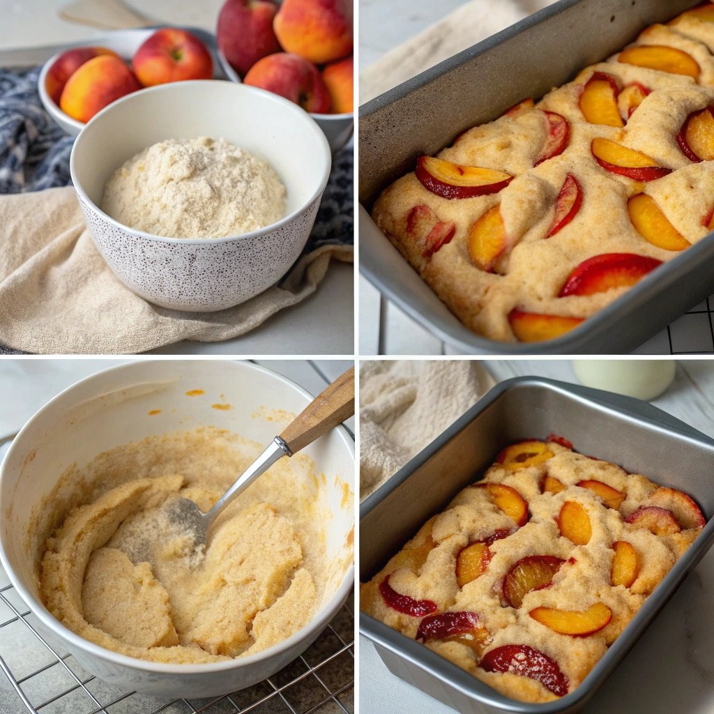 Baked-cobbler-in-oven-with-golden-crust Baked cobbler in oven with golden crust
