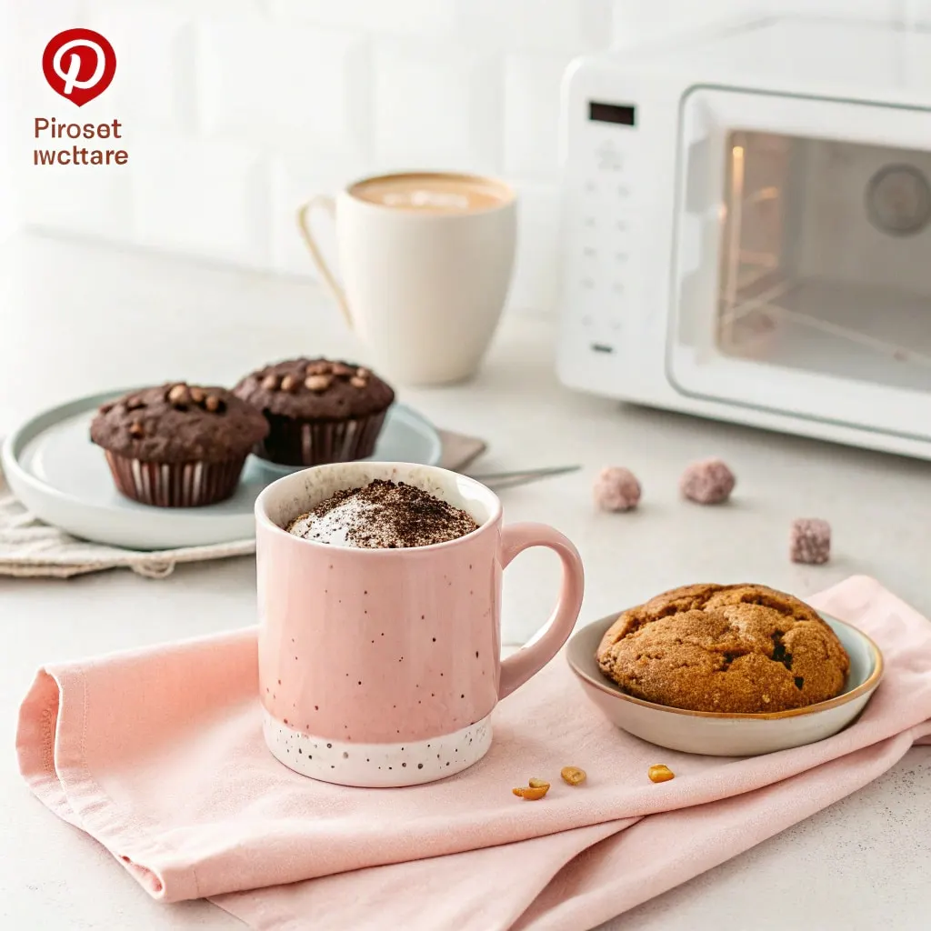 Quick Microwave Dessert – easy and delicious mug cake for one
